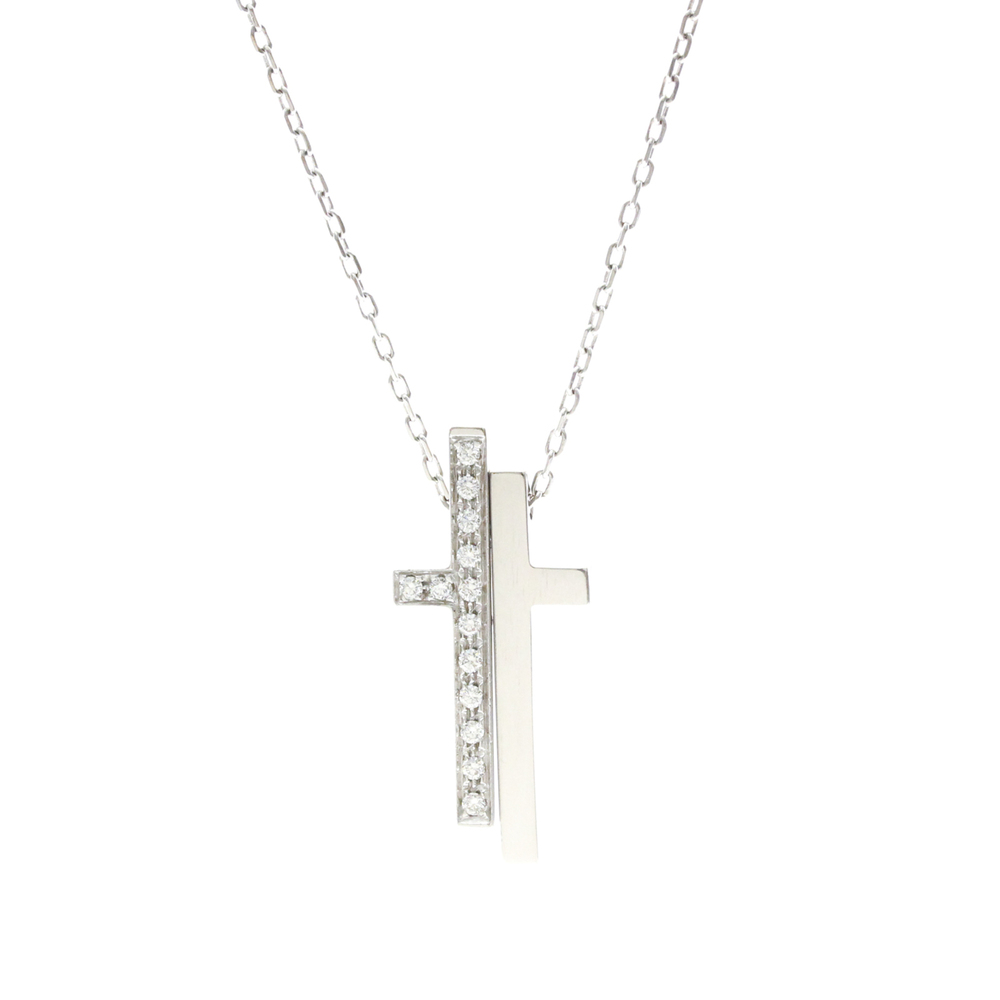 Gucci Separate Diamond Necklace White Gold (18K) Diamond Men,Women Fashion Ne...